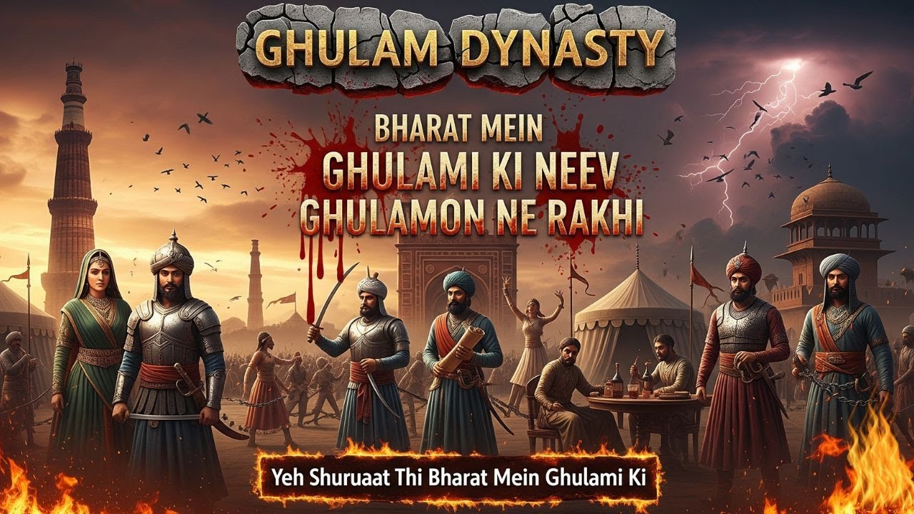 Ghulam (Slave) Dynasty Full History Explained in Hindi | Aibak to Balban | Rise of Delhi Sultanate