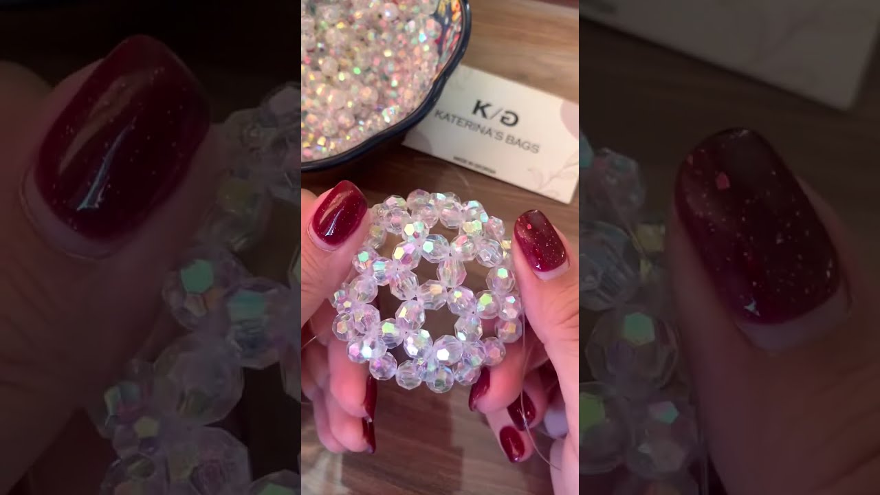 How to make a Christmas tree beaded ball/ beaded ball step by step tutorial