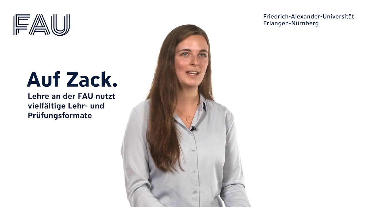 Innovative Lehre an der FAU – Good Practice Beispiel mit Laura Kirste [FAU Teaching]
