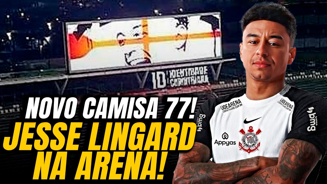 GRAVA&Ccedil;&Atilde;O VAZA e exp&otilde;e bastidores da apresenta&ccedil;&atilde;o de Jesse Lingard no Corinthians