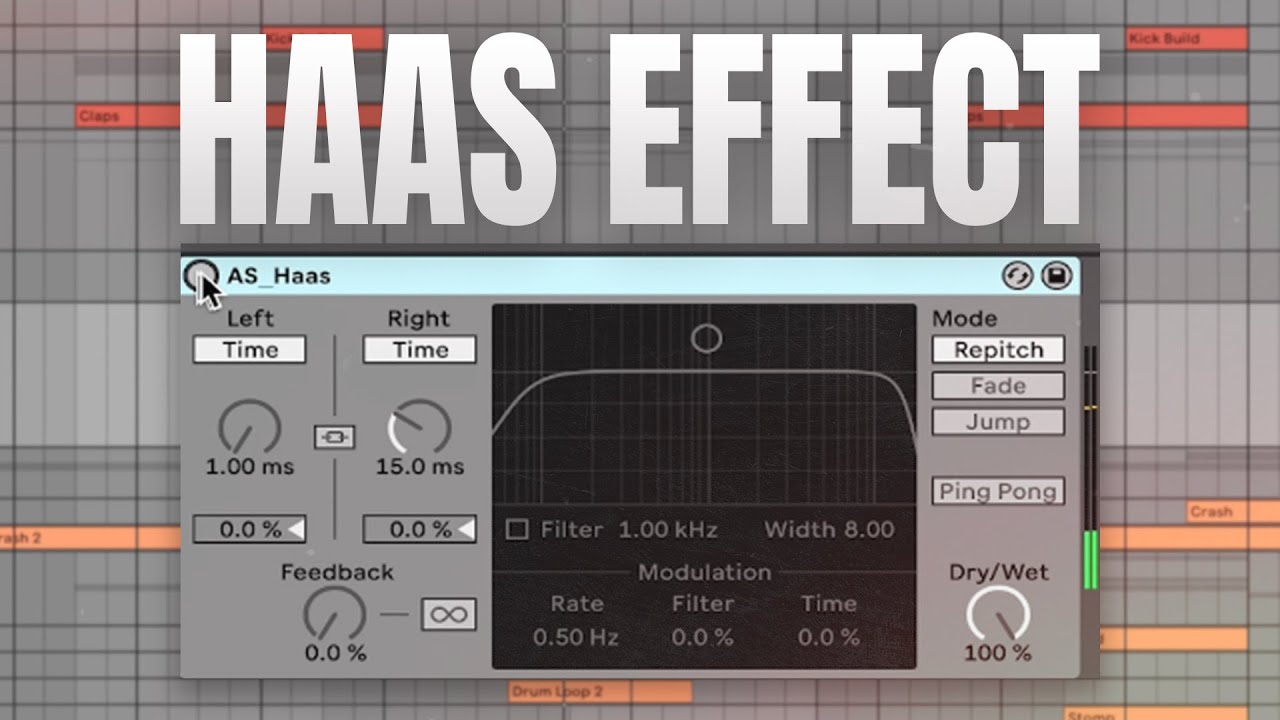 The Psychoacoustic Mix Trick Called Haas Effect