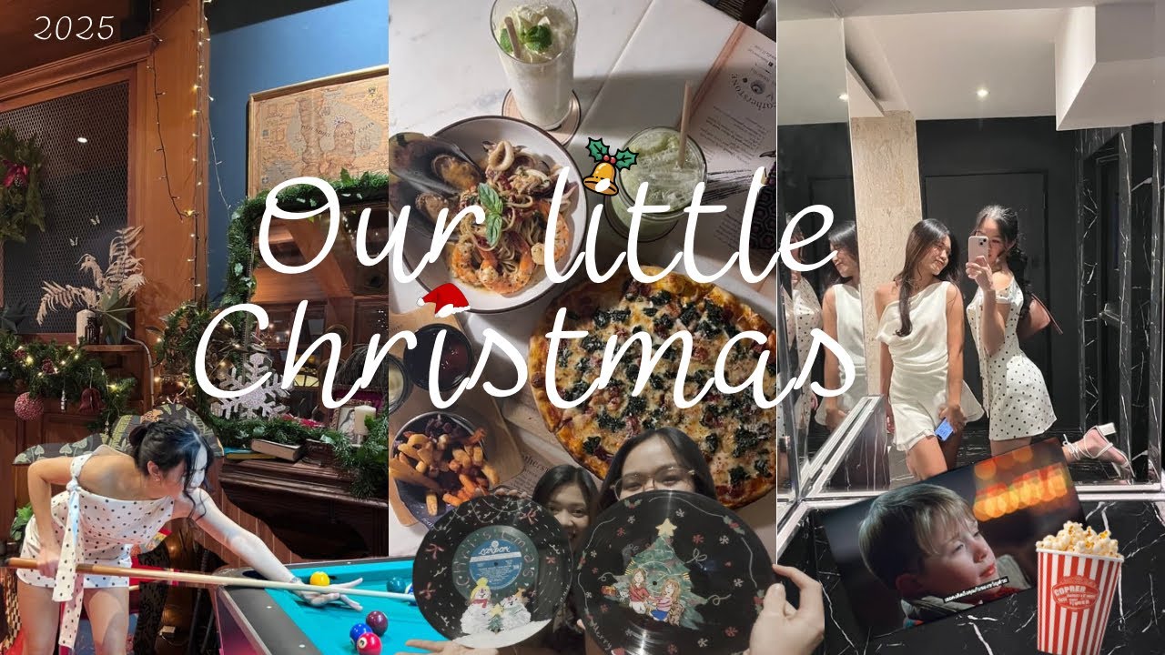 Christmas vlog with bestie 👯‍♀️