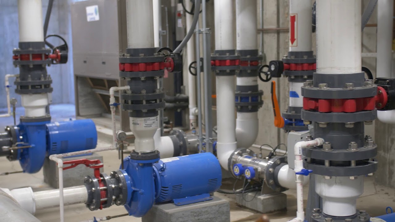 Wally's Watermarks: High-tec water treatment for Splash Pad