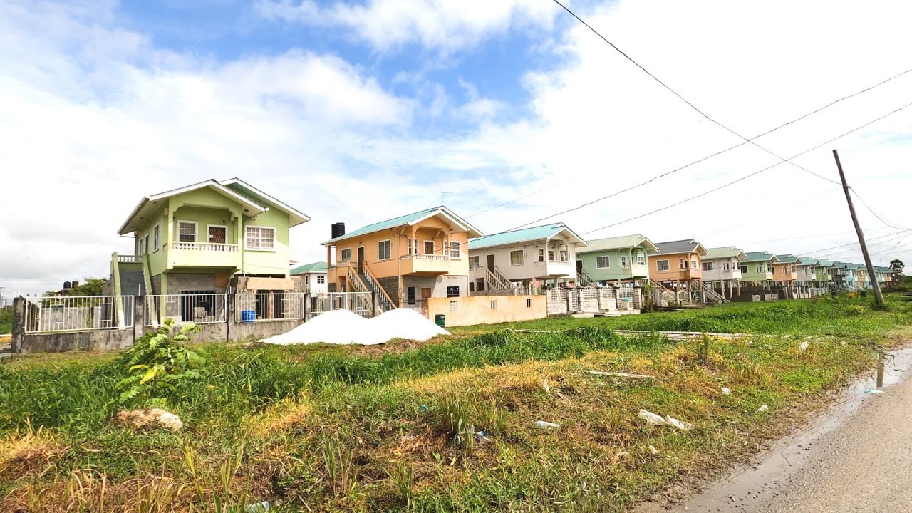 PARFAIT HARMONIE,  THE BIGGEST HOUSING SCHEME IN GUYANA