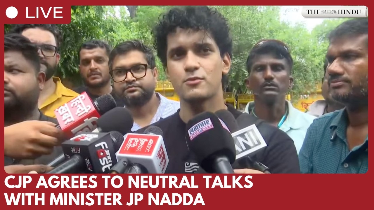 CJP spokesperson Saurav Das offers talks with J.P. Nadda at neutral venue in New Delhi