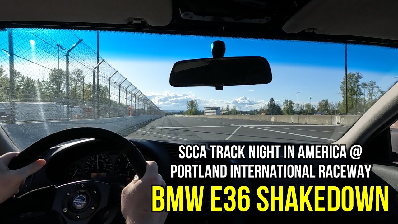 My BMW E36 Almost Didn't Make The SCCA Track Night In America Event!