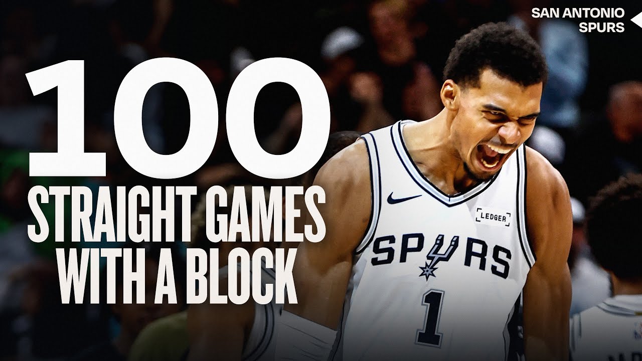 The Best Blocks of Wemby’s 100-Game Streak