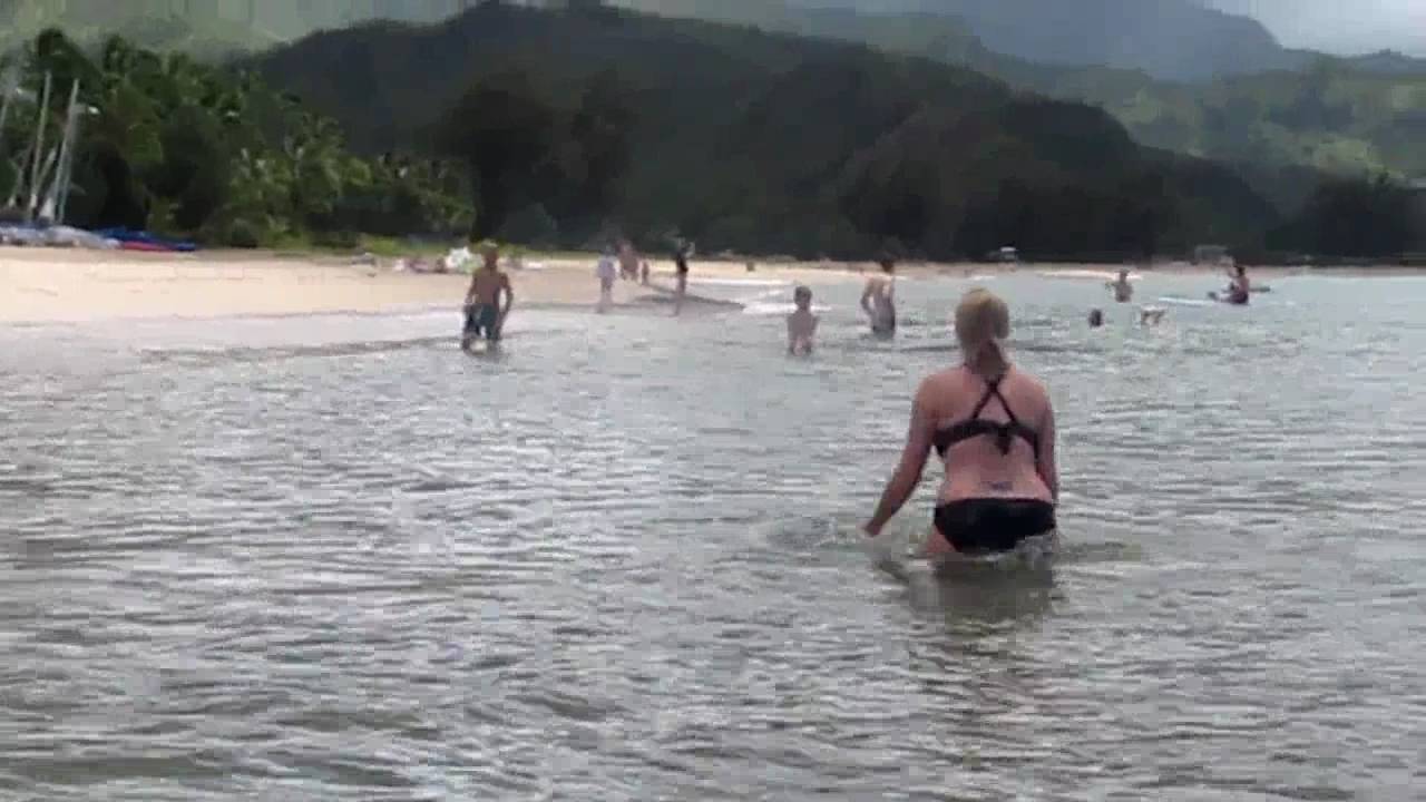 Waterripper - Ripping it and salt water testing on Hanalei Bay Kauai