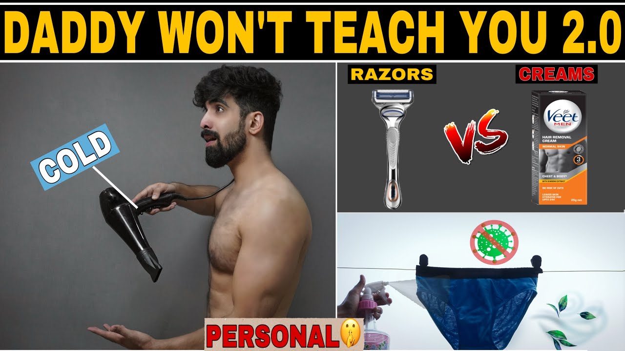 PERSONAL THINGS Dads WON'T TEACH YOU 2.0 *Private* Life saving hacks for men| Guy problems| Hindi