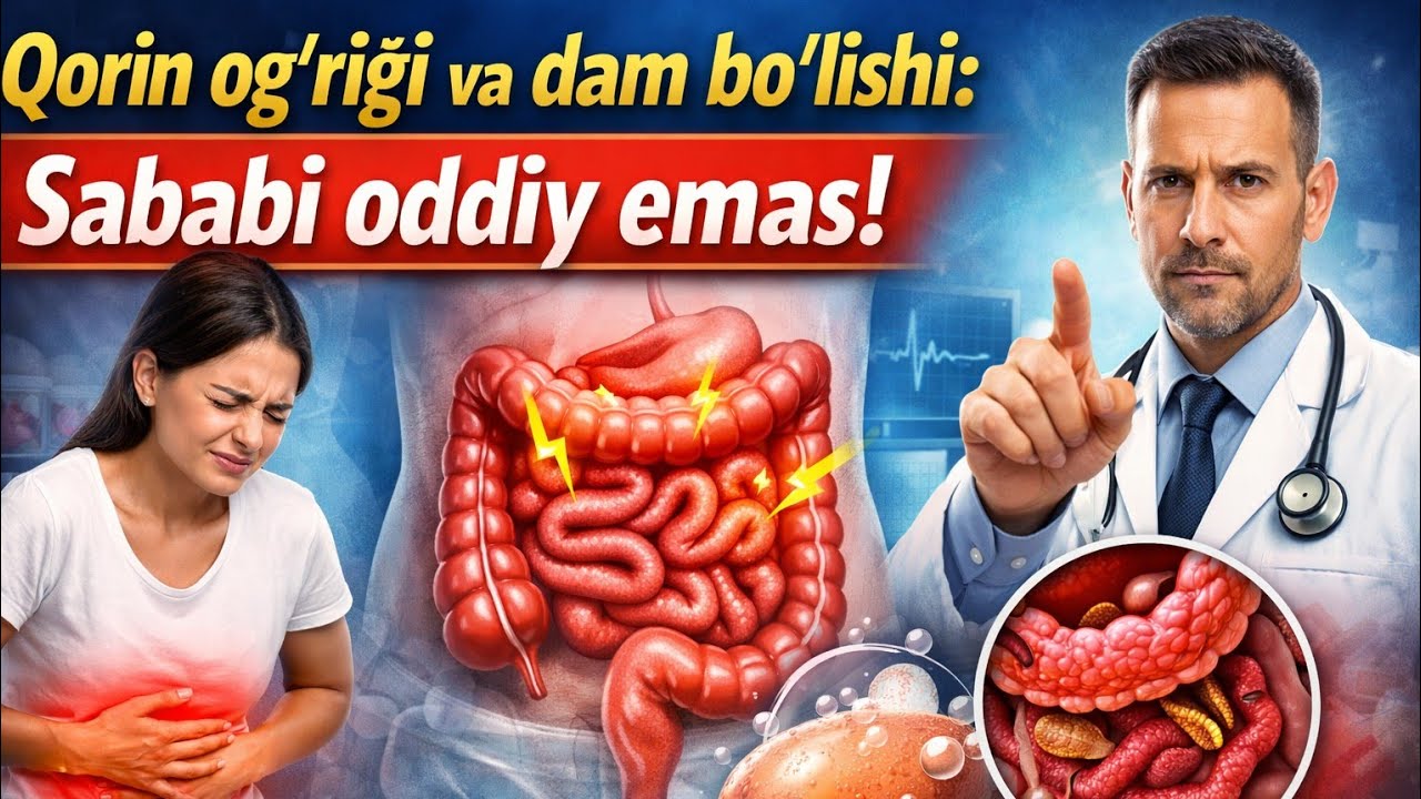 Tasirlangan ichak sindromi: ich ketishi yoki qabziyat.