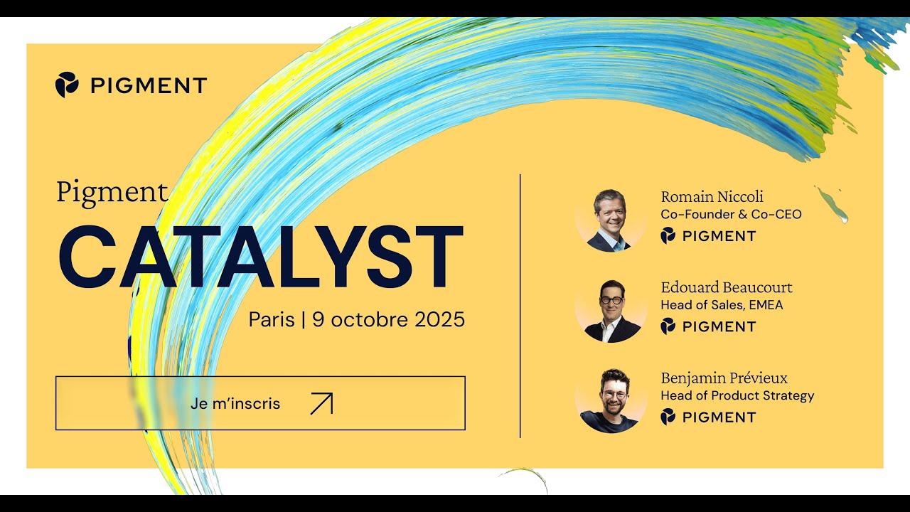 Pigment Catalyst Paris 2025 : La planification d'entreprise