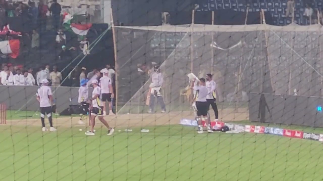 Indian cricket player Net pratice #cricket #cuttack:- feb-08-2025