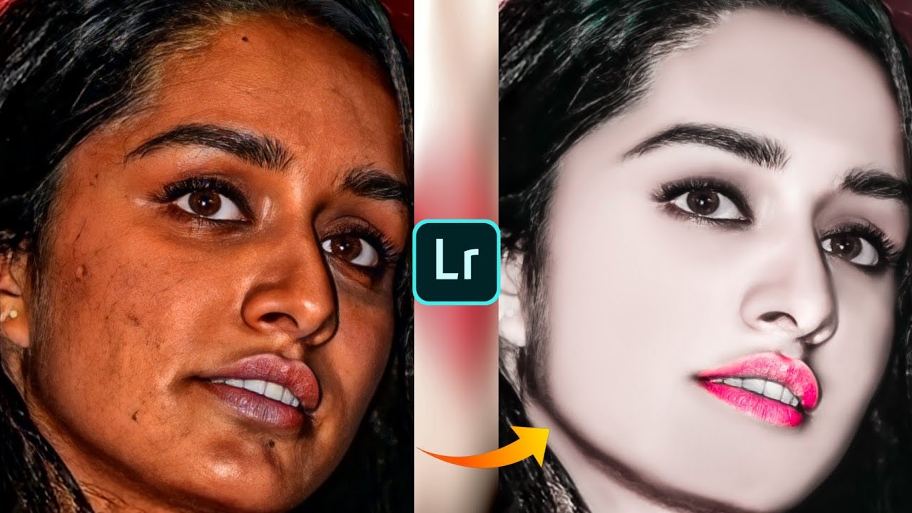 Lightroom Hard Smooth + White Face Photo Editing |Lightroom editing|smooth skin face smooth editing