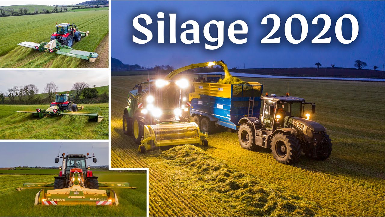 Silage 2020 Mowing and Lifting- John Steele and Son - AJL Produce