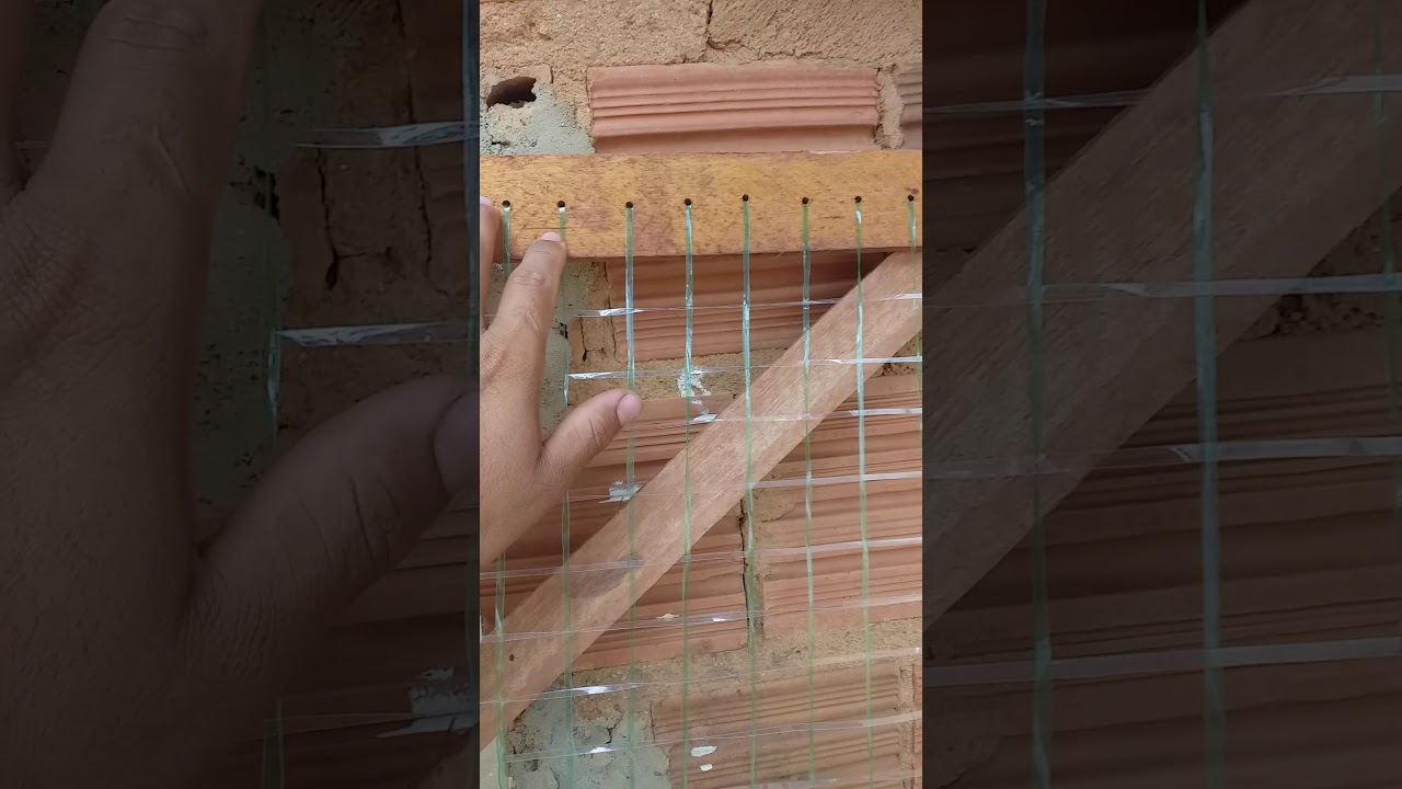 Tela de fio de garrafas pet pra galinheiro