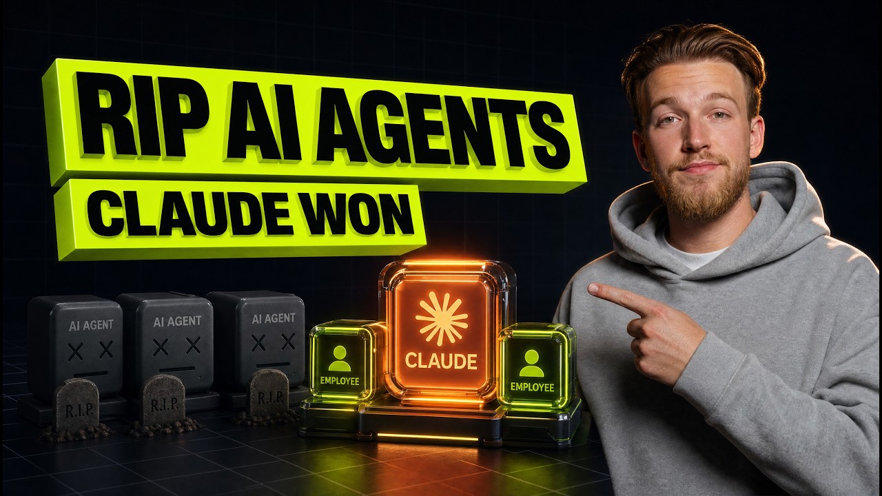AI-агенты мертвы. Создавайте сотрудников на базе Claude