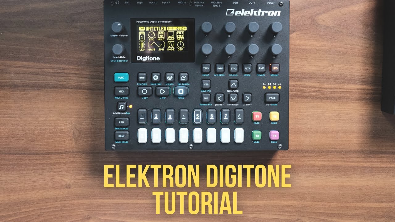 5 great settings to use “control all” on | Elektron Digitone Tutorial