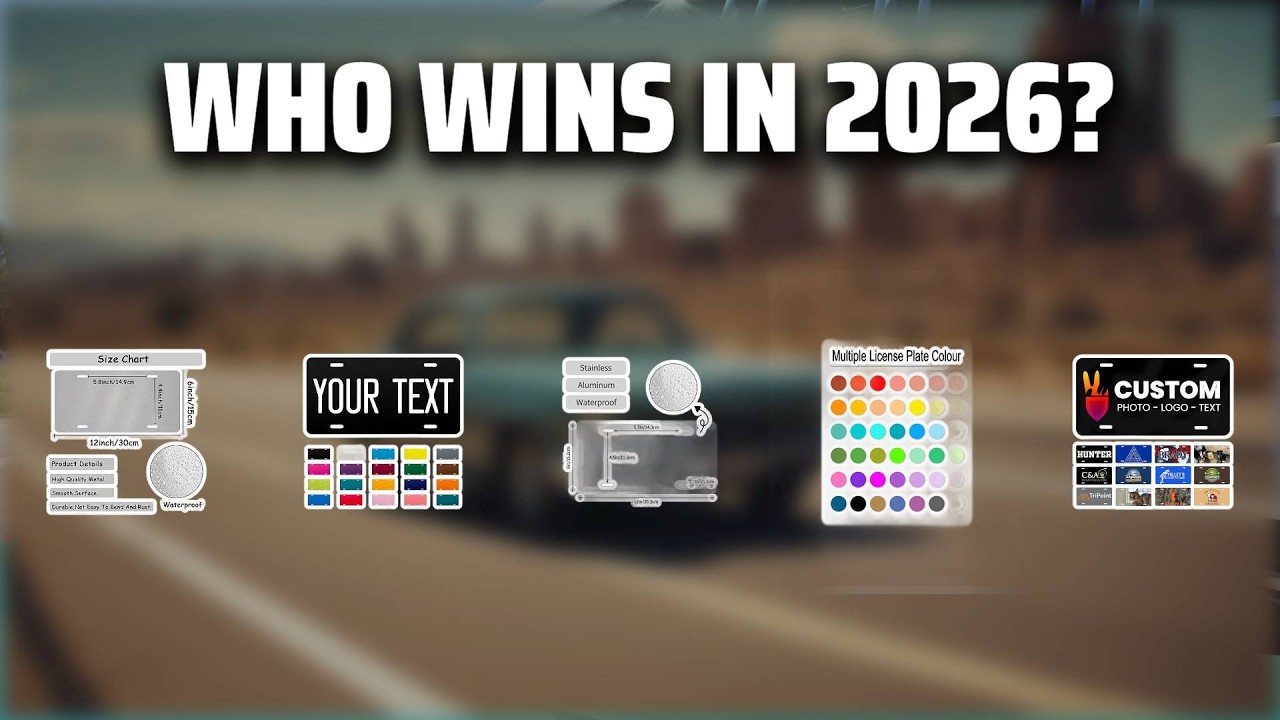 The Top 5 Best Personalized Plates in 2026 - Must Watch Before Buying!
