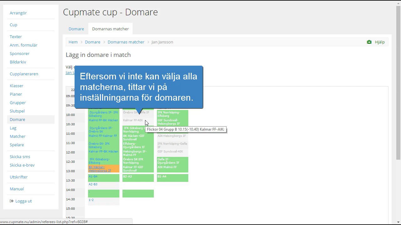 Tills&auml;tta domare