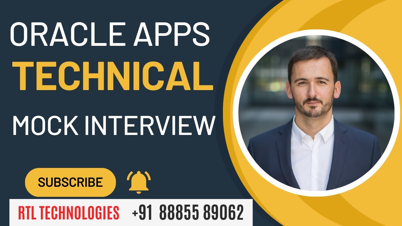 Oracle Apps Technical (EBS) Placement Batch | Real Time Training | Interview Clearing | Placement