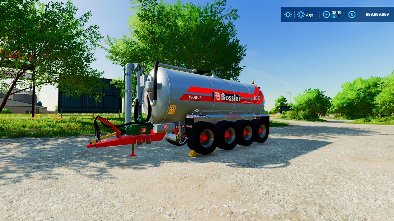 test mod bossini b350 4 assi fs22