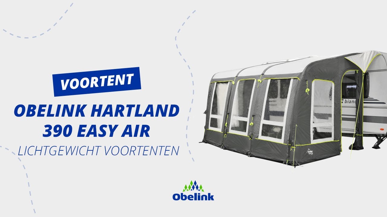 Obelink Hartland 390 Easy Air Opzetten | Instructievideo | Obelink