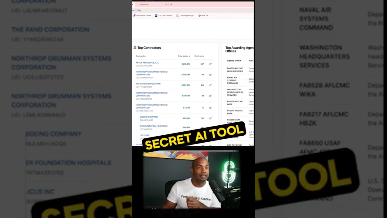 I Used AI to Find 3200 Government Contracts Worth $2.1B in Minutes