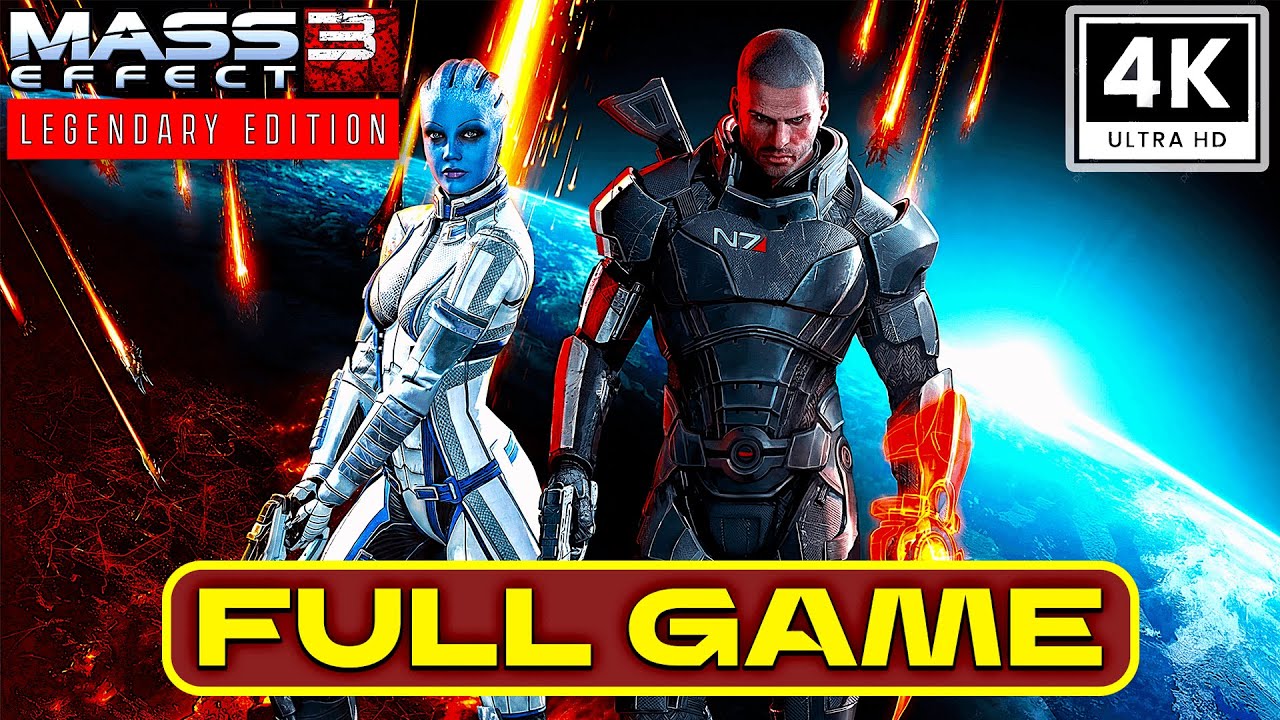 MASS EFFECT 3 Legendary Edition FULL GAME Walkthrough [PC 4K 60FPS]