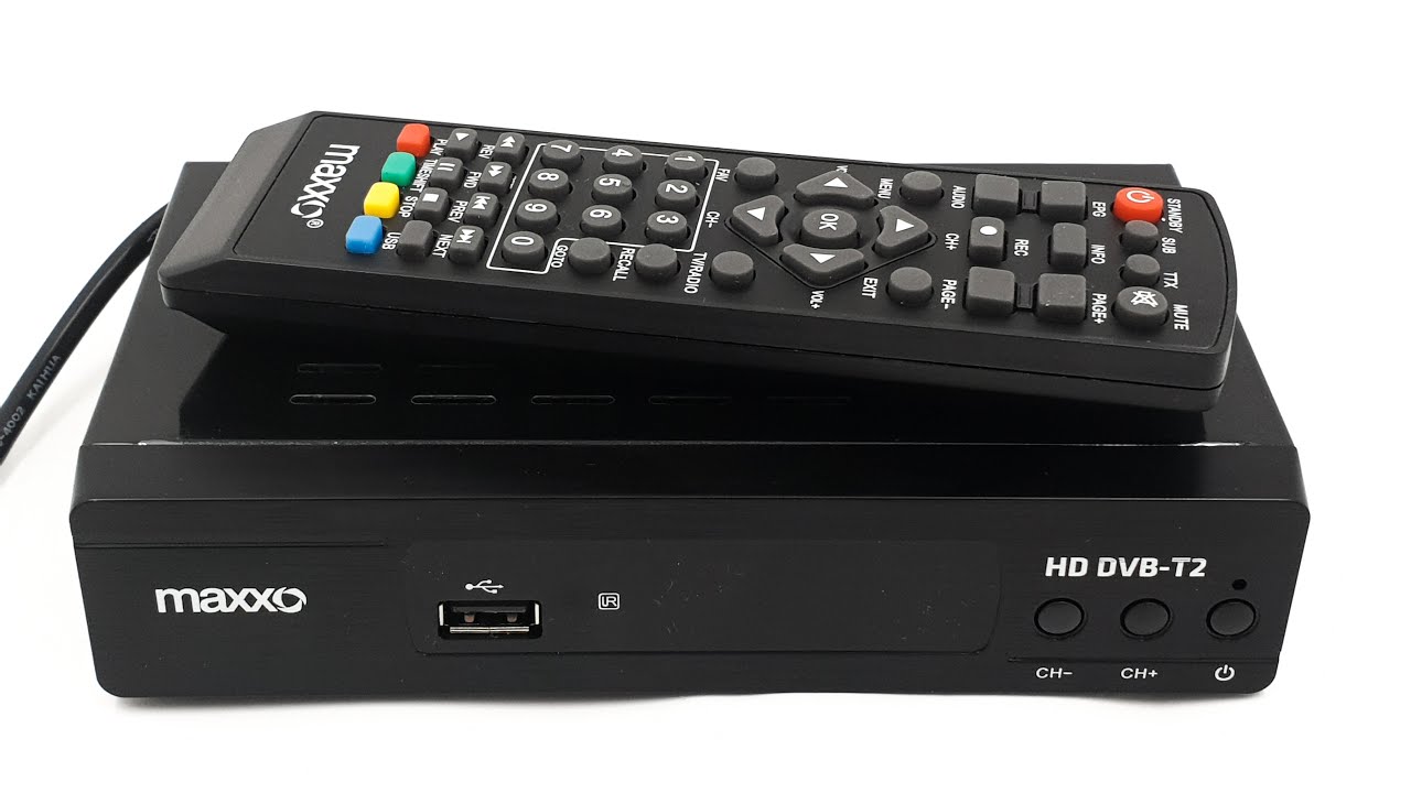 Maxxo STB T2 - set top box DVB-T2