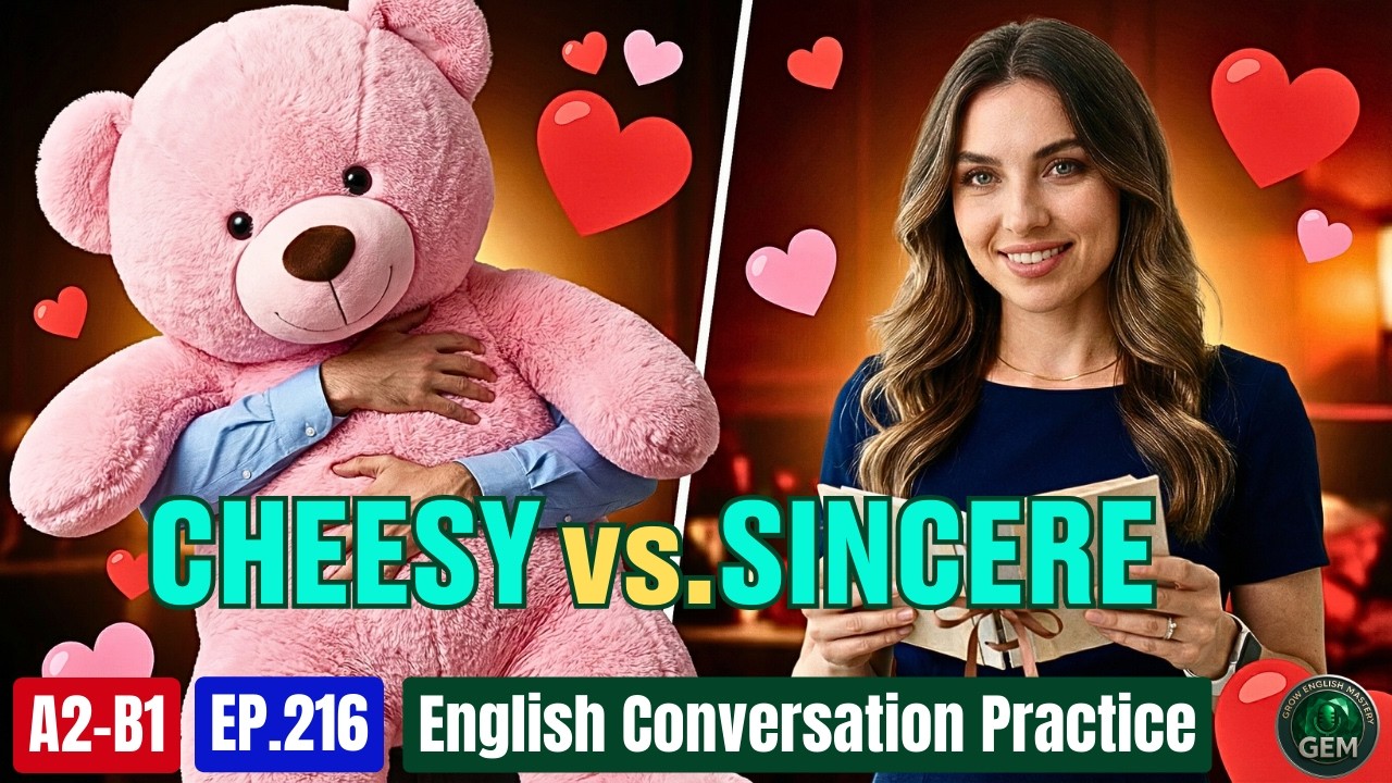 🔴 Valentine's Day English: The 5 Love Languages & Romantic Vocabulary 🌹 | GEM EP.216