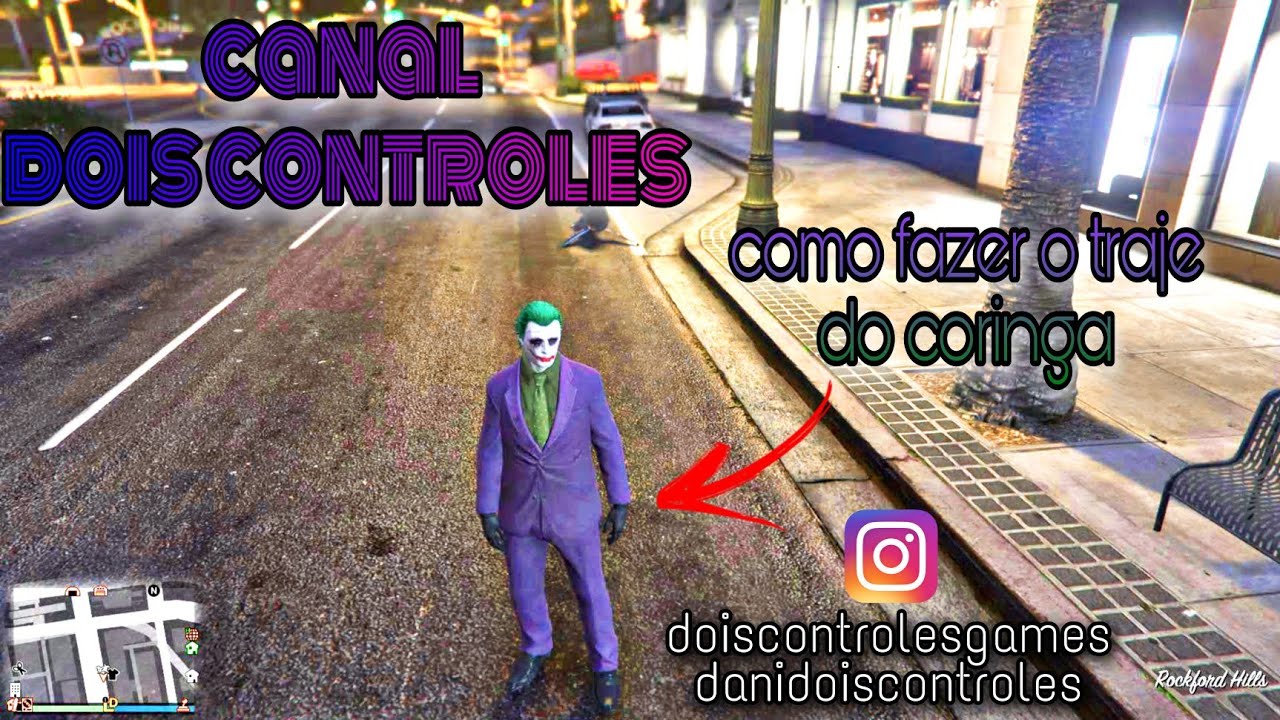 Como fazer o traje do Coringa no GTA V Online - PlayStation 5