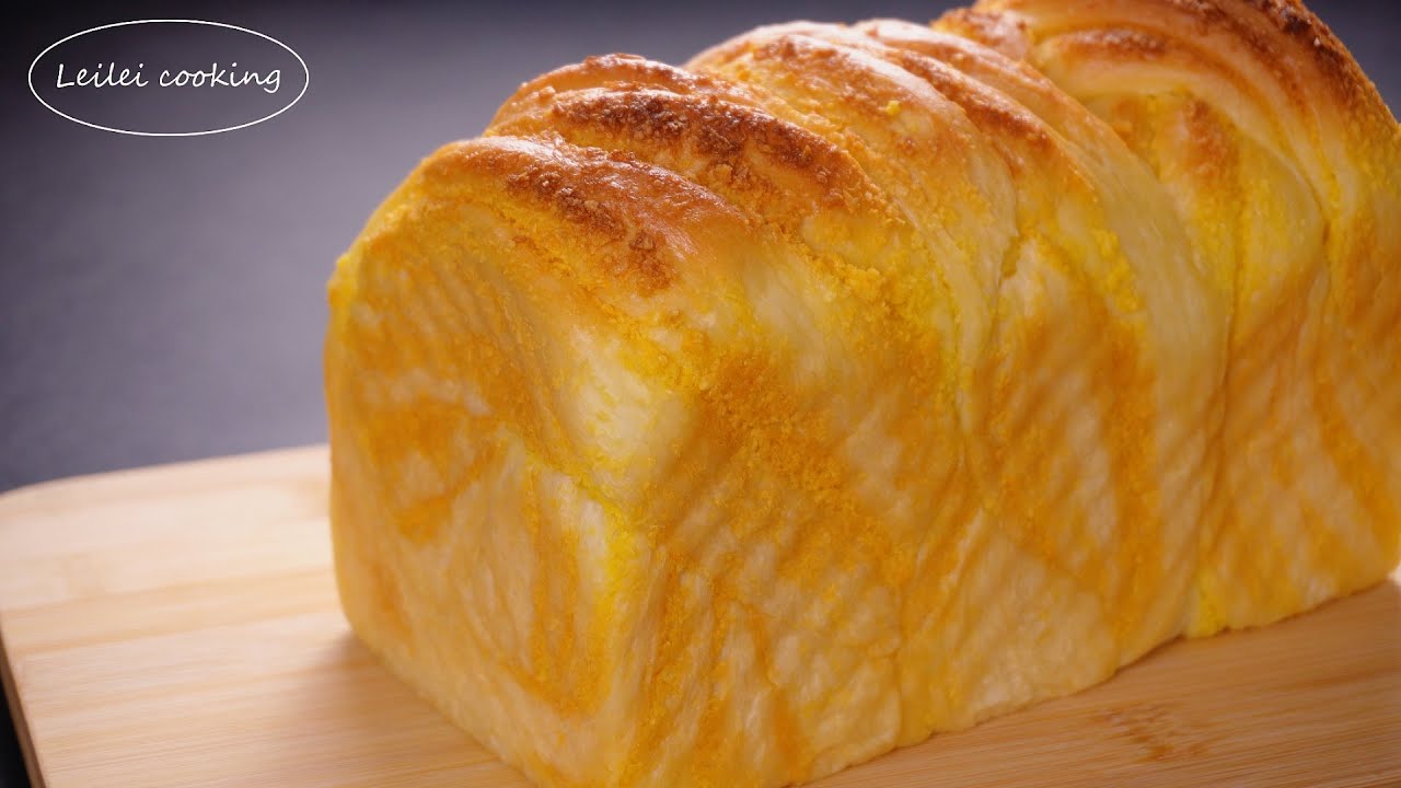 Кокосовый тостовый хлеб, очень классический и вкусный, никогда не надоест есть