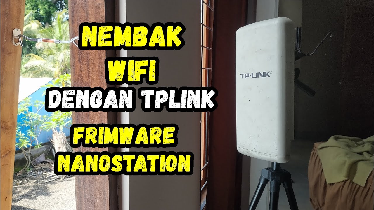 Nembak WIFI Dengan Tplink Jadul Sudah Upgrade Frimware