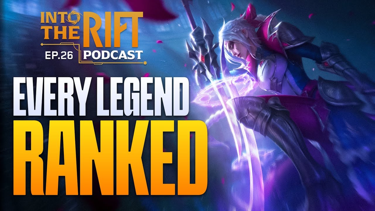 Riftbound Legend Tier List! EVERY LEGEND RANKED! | Into the Rift Podcast #26