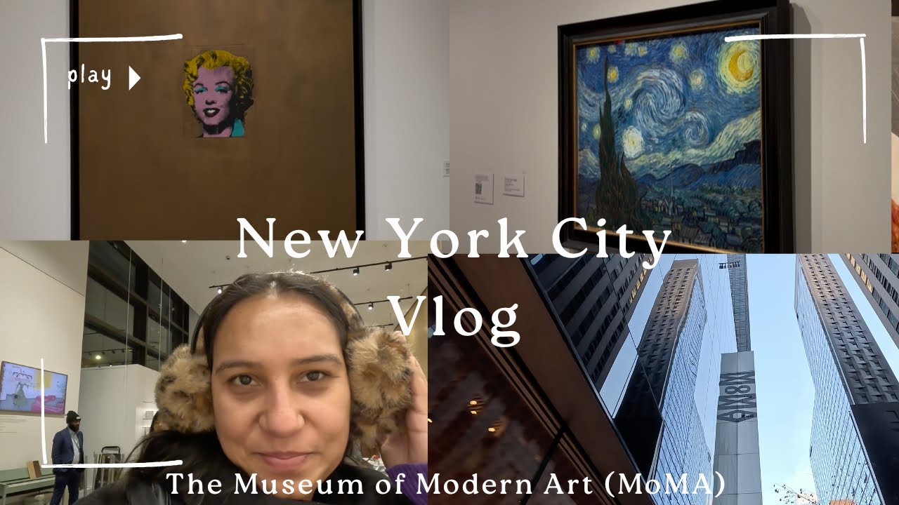 New York City Vlog: Visiting the MoMA (The Museum of Modern Art)