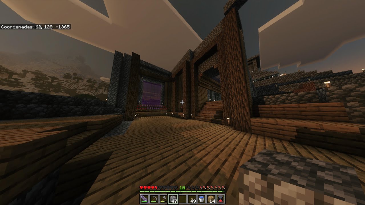 Minecraft: Trabajando en la simetria