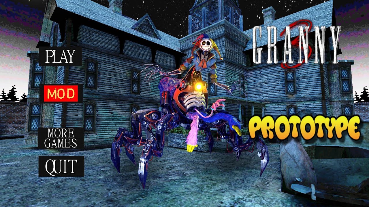 Granny 3 Become Poppy Playtime Chapter 5 Factory | Prototype Granny Mod | Poppy 5 Mobile Granny 