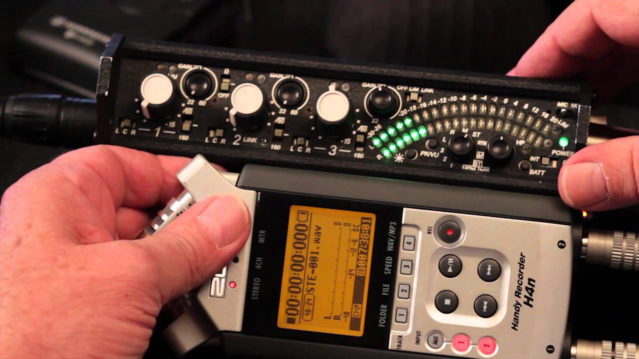 SD-302 to Zoom H4n for Great Filmmaking Audio
