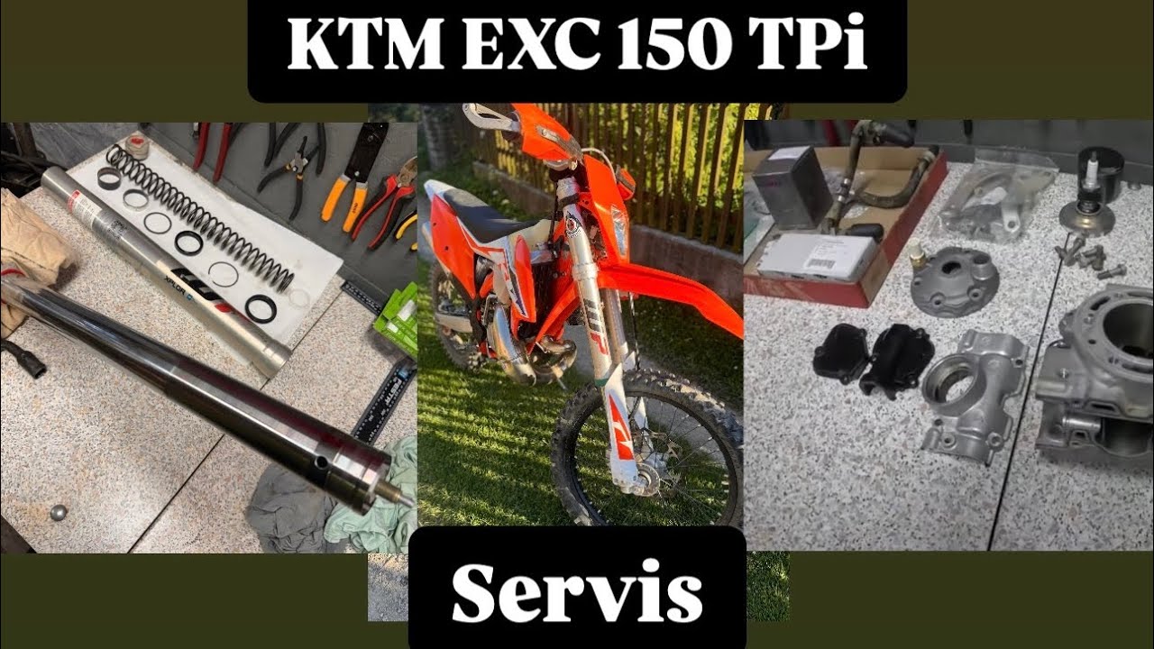 KTM EXC 150 TPi 2023 rv. - Servis Time - Moto dovezená z autorizovaného servisu🫡