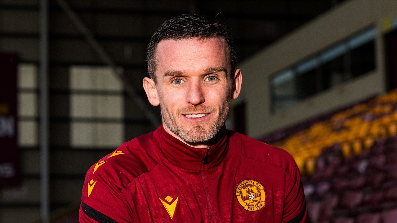 Paul McGinn ahead of Rangers