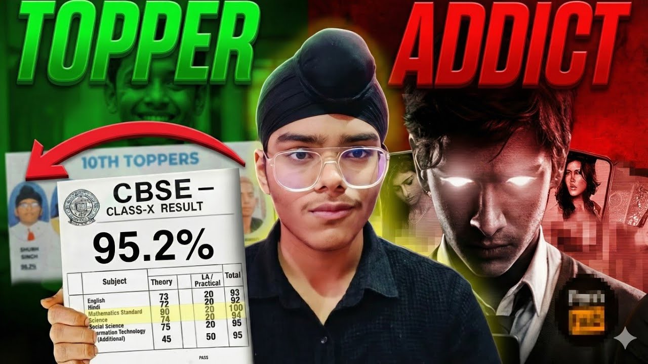 How I score 95.2% class 10th in 15 Days || 1 VIDEO = 95% IN CLASS 10☠️(