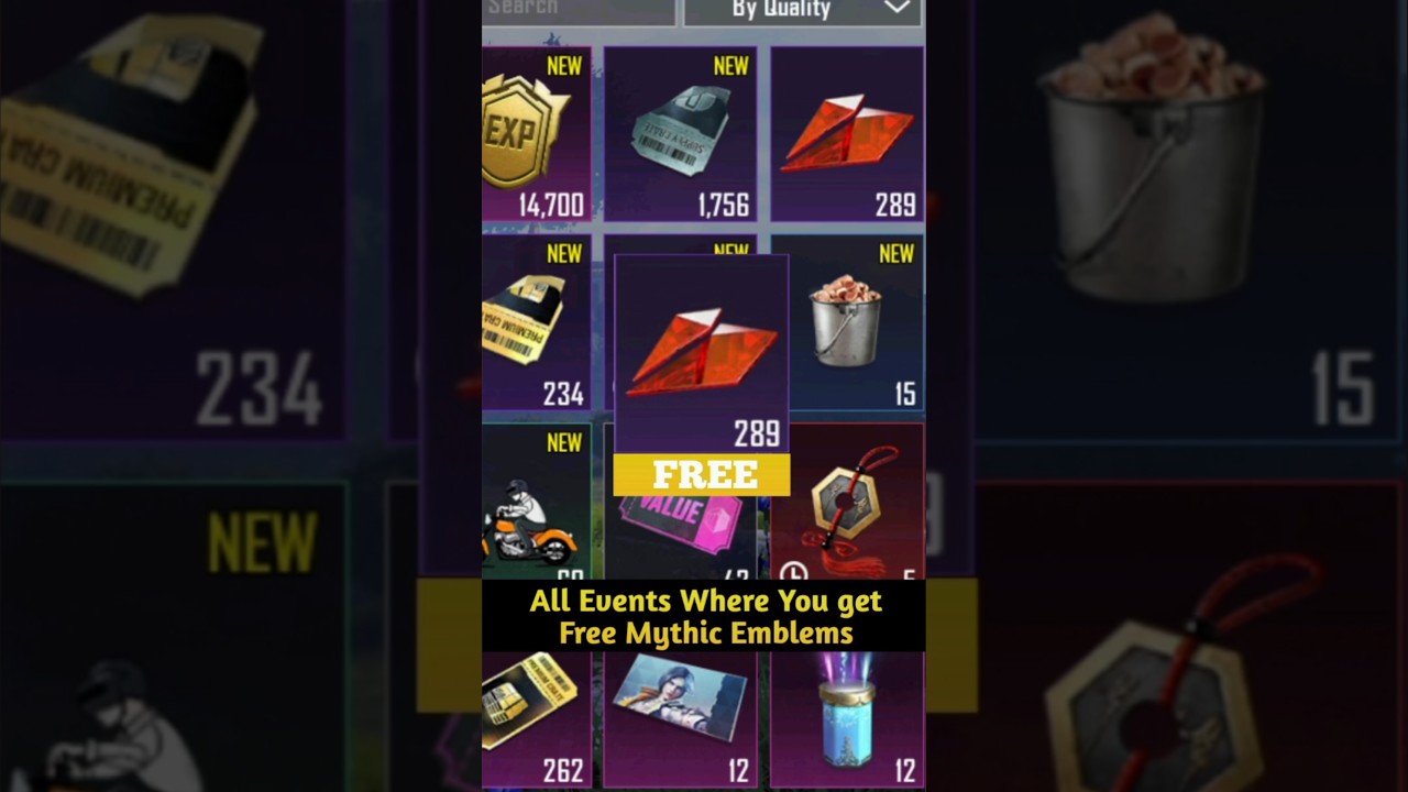 All Events of Free Mythic Emblems 😱