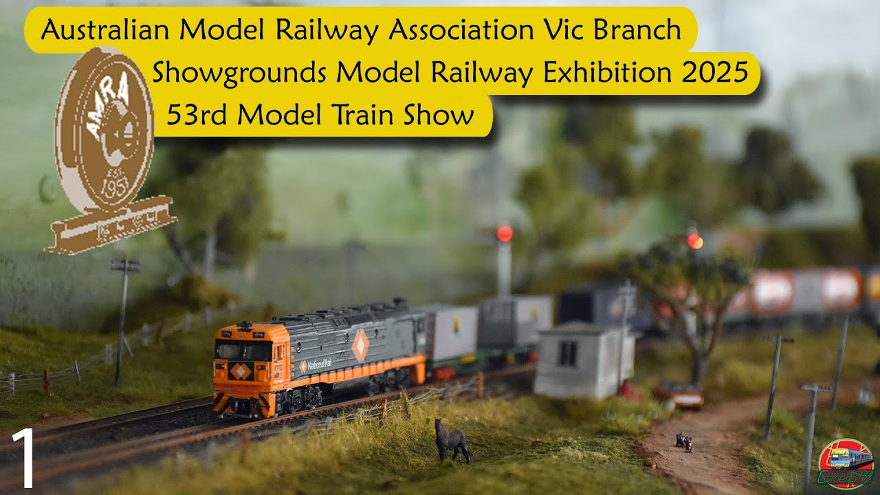 Melbourne Showgrounds Model Railway Exhibition 2025 - Part 1 | Australian Model Railway Association