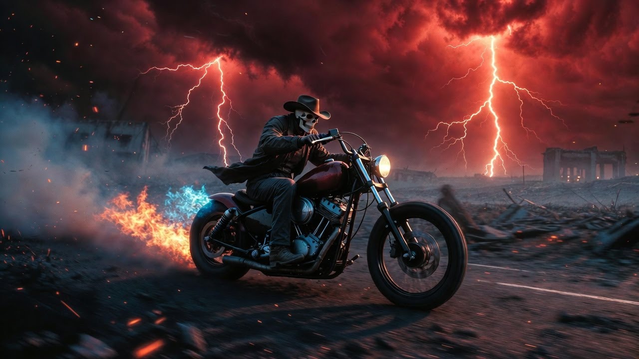 💀 Dark Country Outlaw | Ghost Fire Trail, Crimson Storm | The Dead Never Turn Back #darkcountry