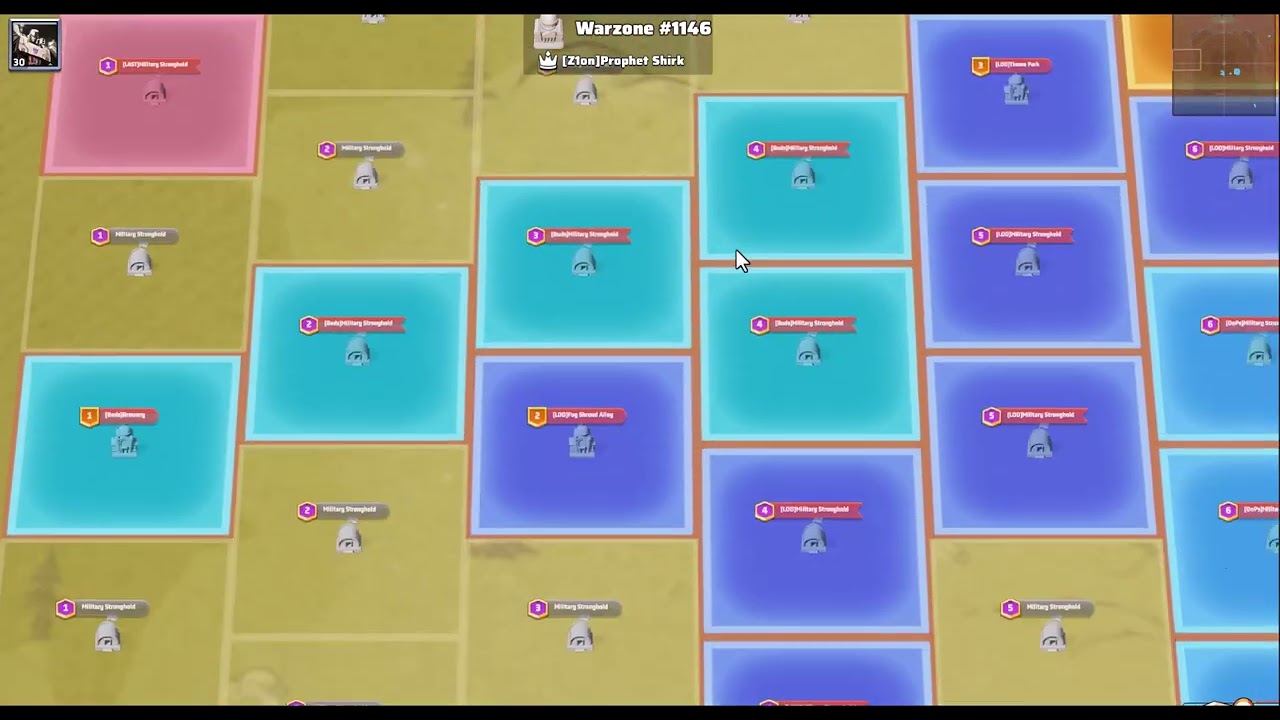 Last War Day 16-17 Season 1 taking the third stronghold.