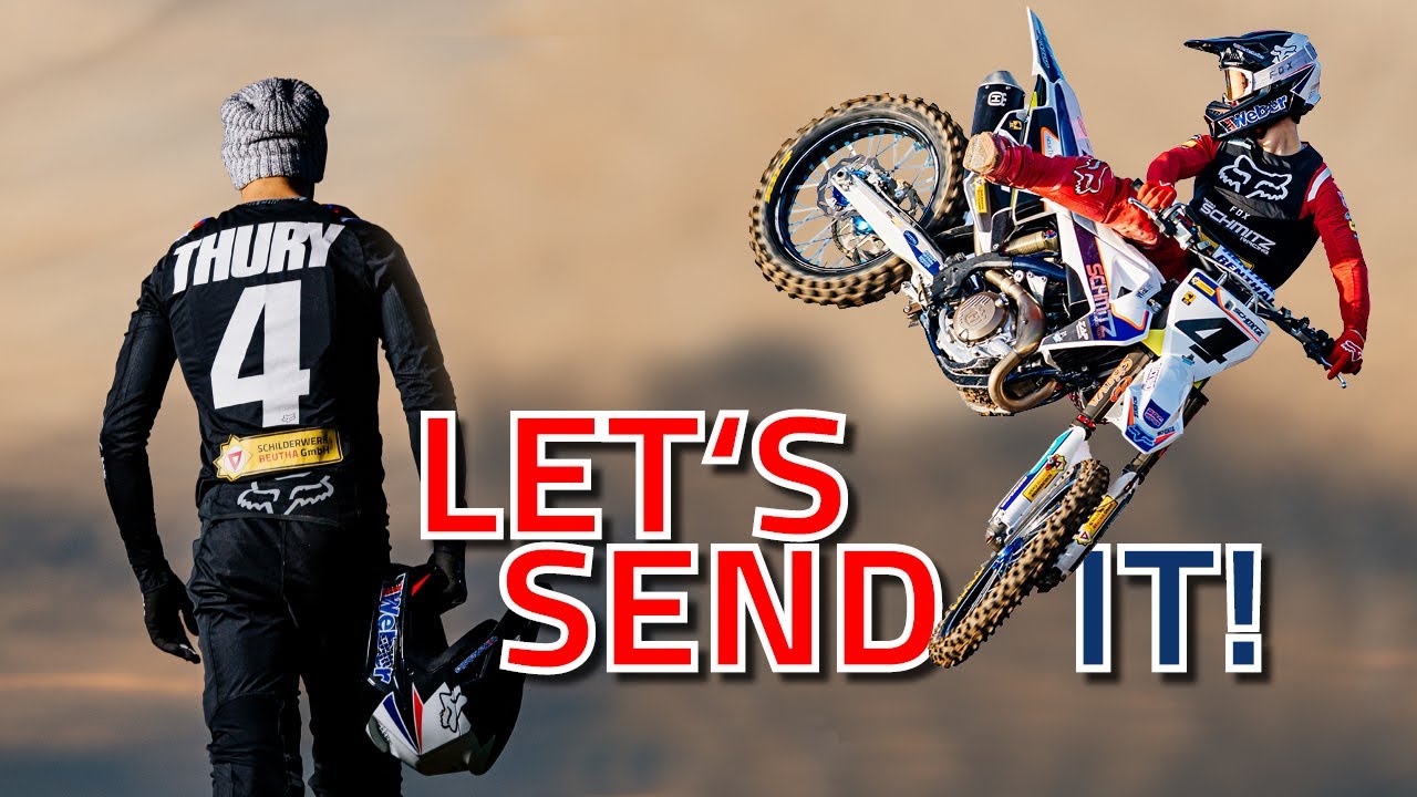 Thury Vlog: ICH BIN ZURÜCK AUF DEM BIKE - Schneemobil und MX Action!