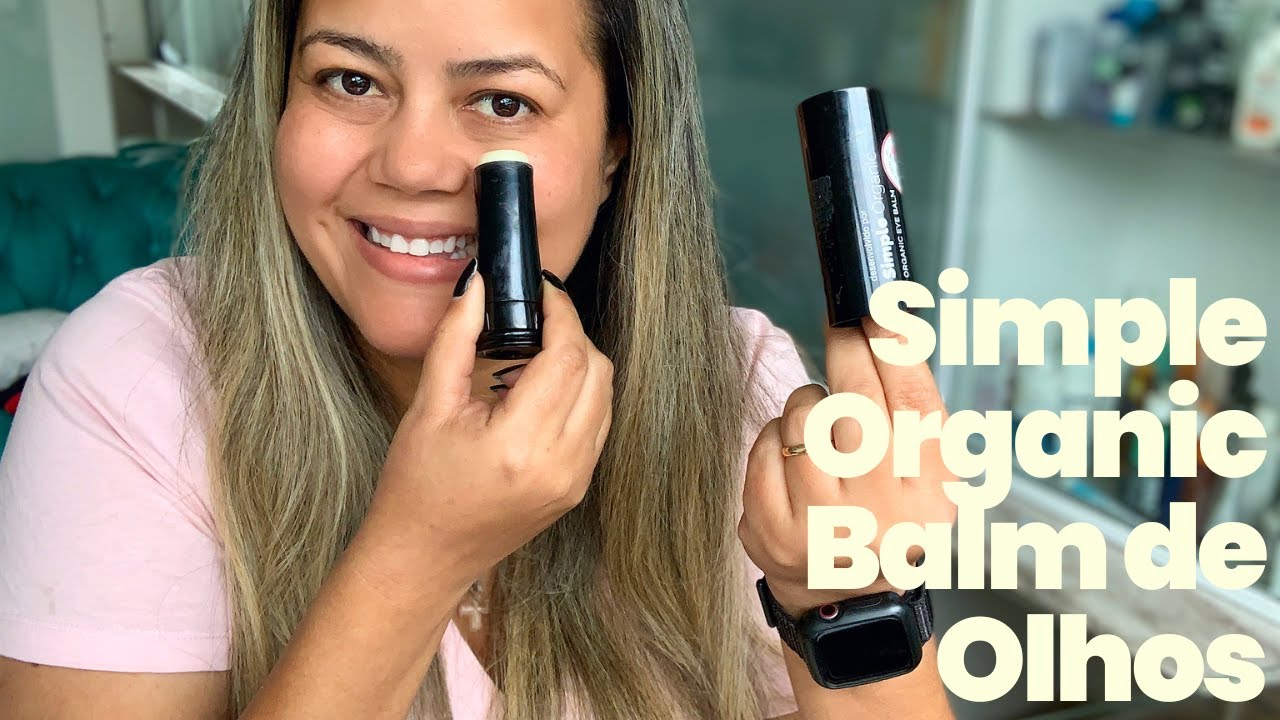 Simple Organic Balm de Olhos