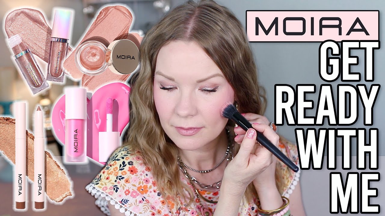 NEW MOIRA Makeup! Get Ready with Me! | LipglossLeslie