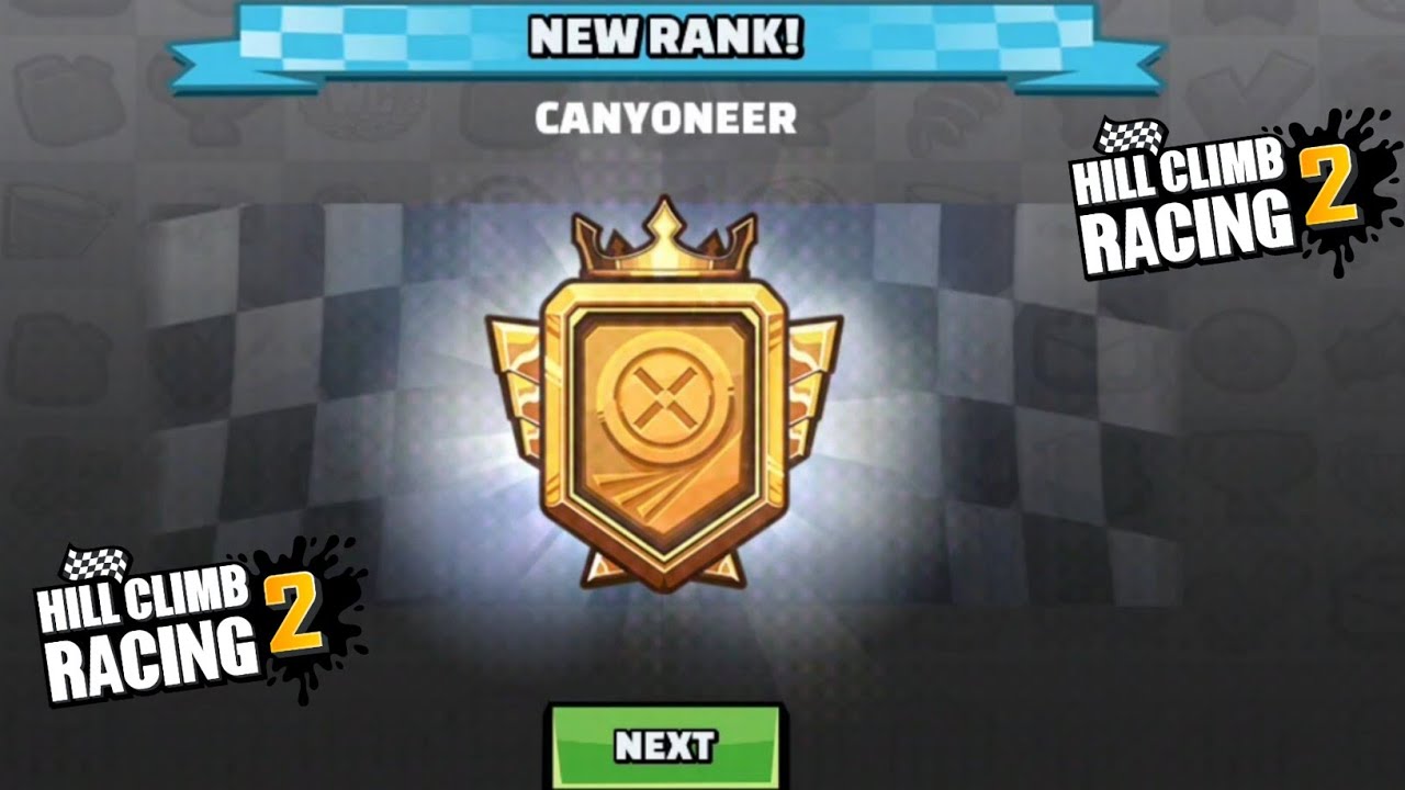 New Rank in Adventure- Canyoneer- Hill Climb Racing 2😱
