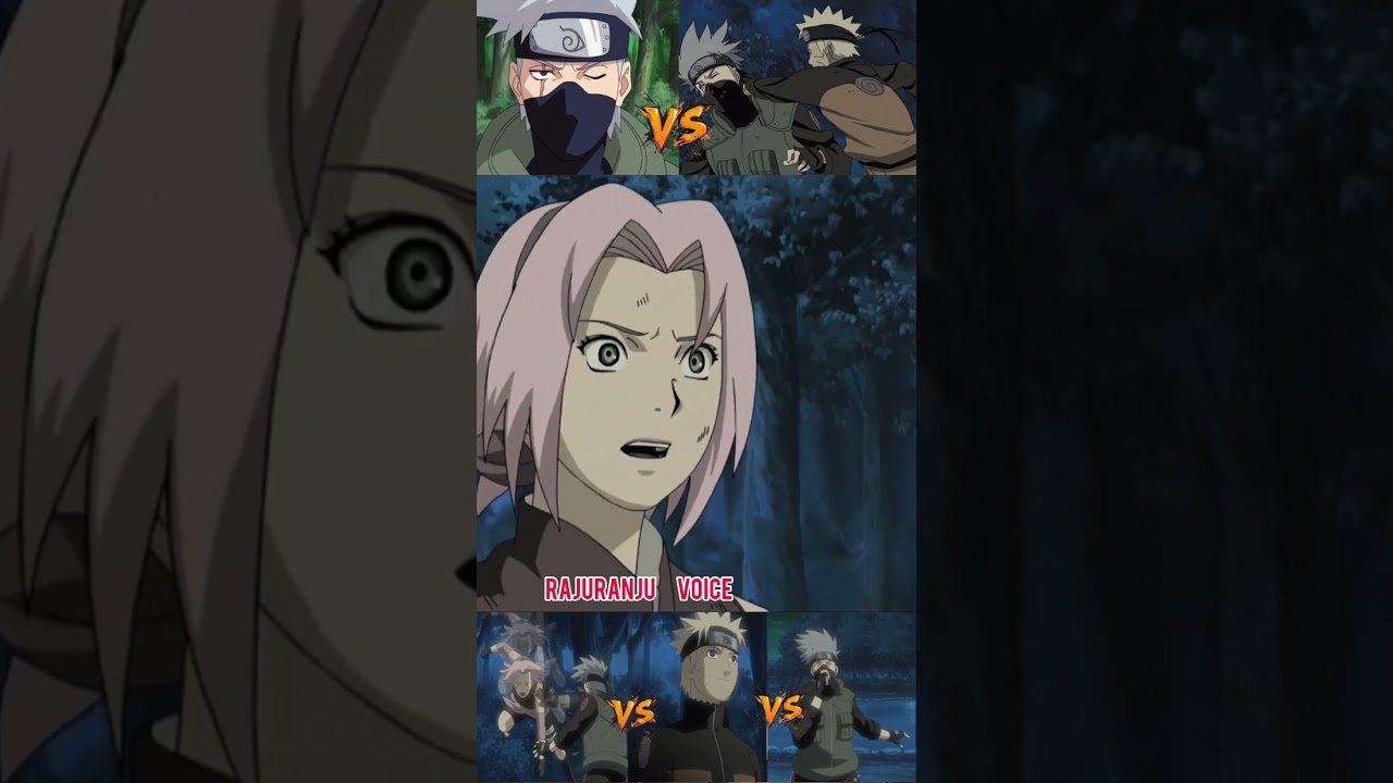 💥❤️‍🩹Naruto Vs Kakashi🥰🎯| Naruto | Rajuranju Voice | 